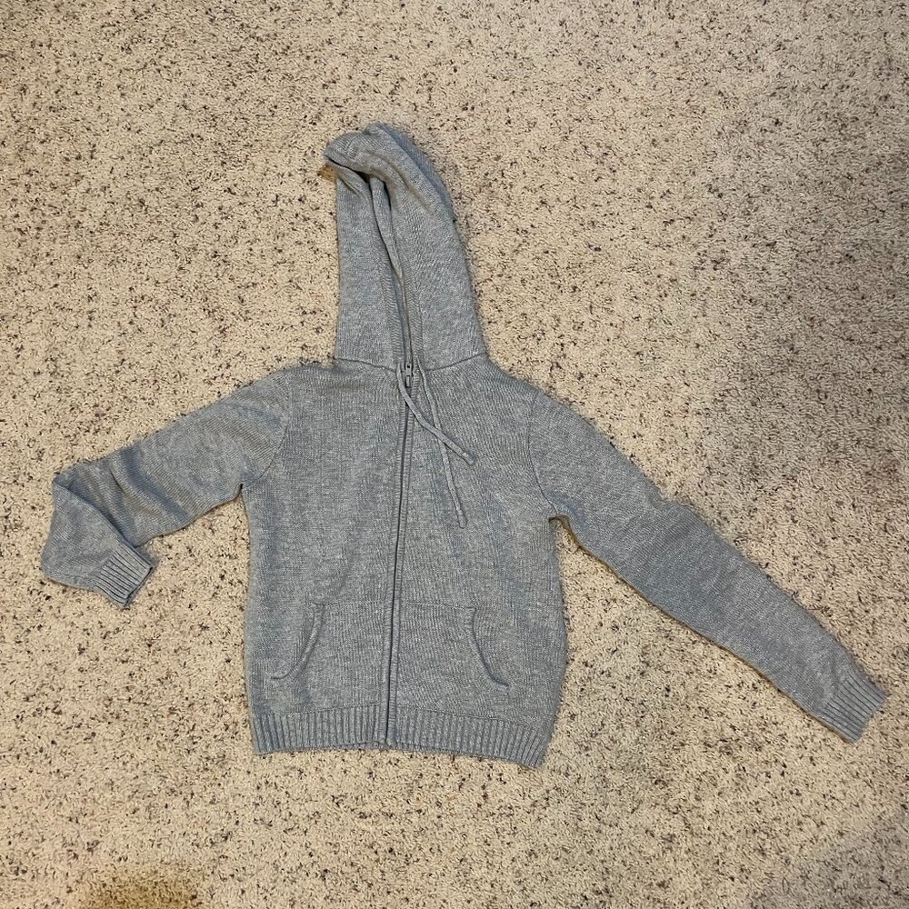 Brandy Melville Alana Zip-Up Sweater